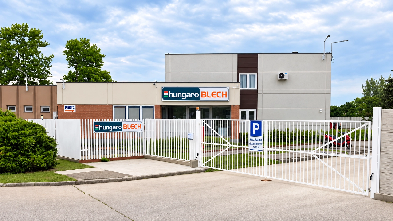A hungaroBLECH szolnoki telephelye